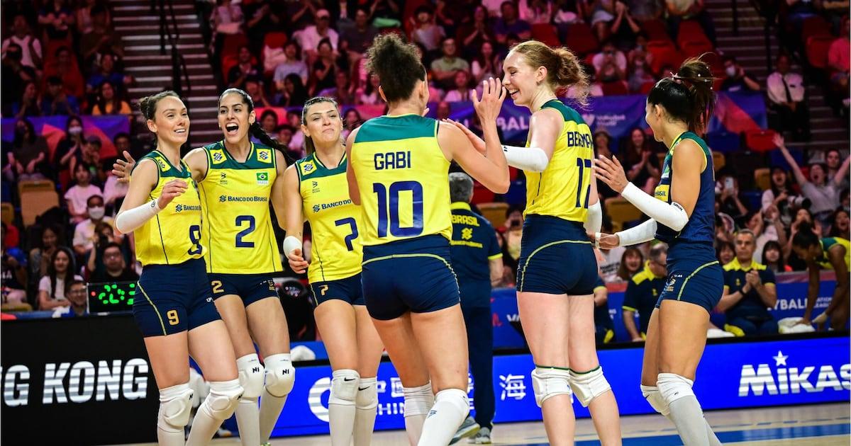 Brasileiras brilham na Liga das Nações de Vôlei Feminino.