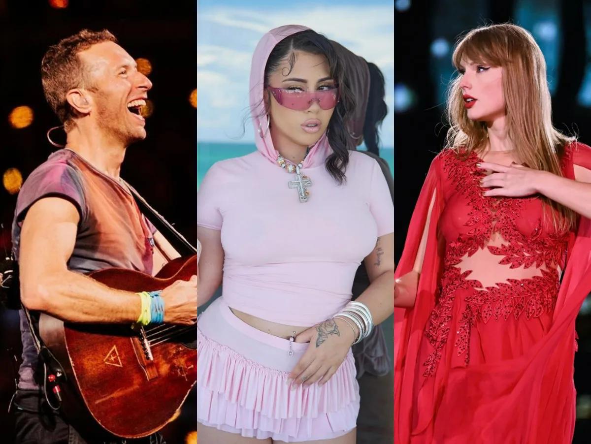 Lançamentos Empolgantes da Semana: Coldplay, Kali Uchis e Taylor Swift.