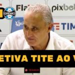 Coletiva de Tite e vitória do Flamengo sobre o Grêmio.