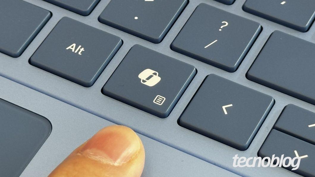 Microsoft desiste do atalho de teclado do Copilot para priorizar botão dedicado.