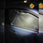 Mulher baleada pelas costas pelo empresário. Mulher baleada pelas costas pelo empresário.