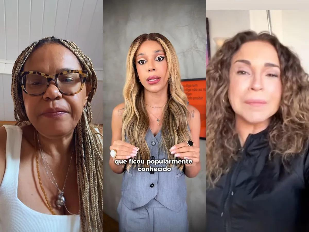Famosos se unem contra projeto de lei que criminaliza o aborto.