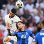 Empate com a Eslovênia confirma a liderança da Inglaterra no Grupo C. Empate com a Eslovênia confirma a liderança da Inglaterra no Grupo C.