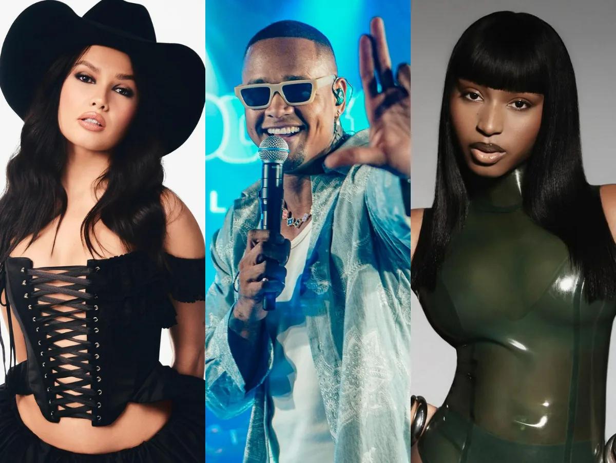 Novos lançamentos da semana: Juliette, Léo Santana e Normani.