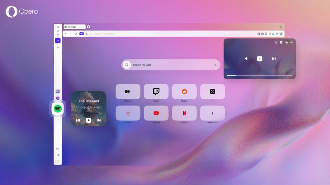 Opera One R2: Novos recursos para uma experiência de navegação mais avançada.
