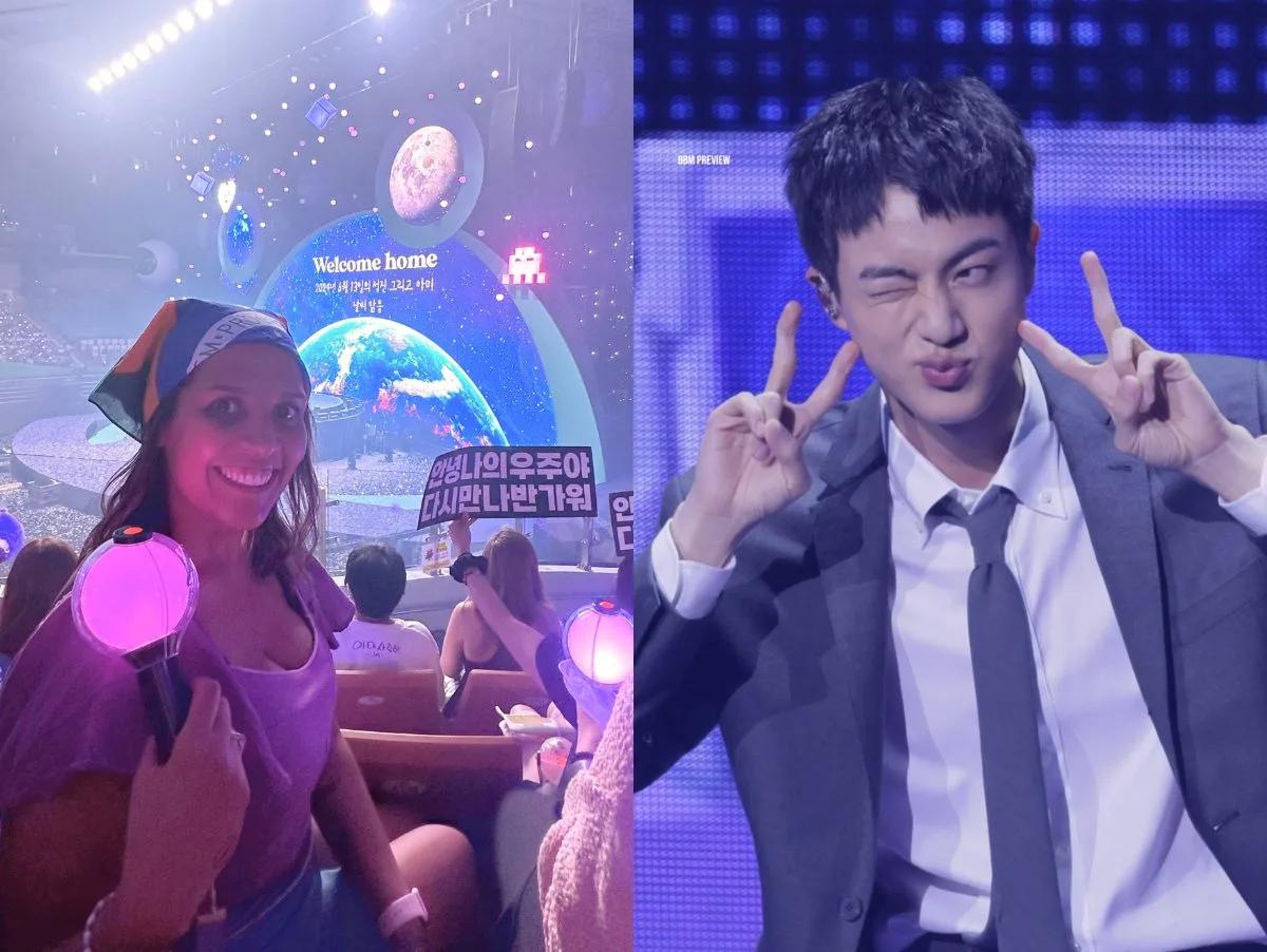 Brasileira Vence Sorteio BTS FESTA com Jin: Uma Experiência Incrível.