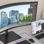 Samsung lança monitor curvado de 34 polegadas no Brasil. Samsung lança monitor curvado de 34 polegadas no Brasil.