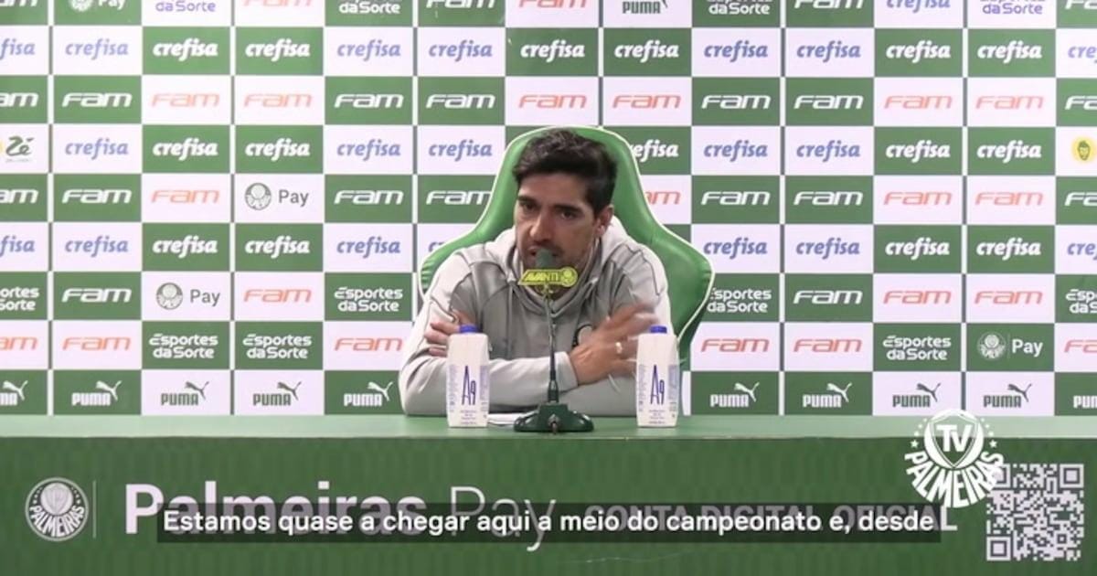 Palmeiras encara Brasileirão 2024 como o mais desafiador desde a chegada de Abel Ferreira.