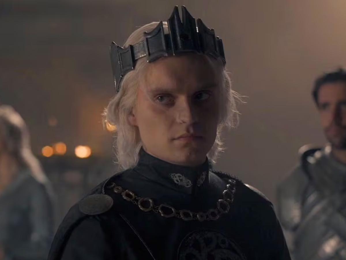 A Saúde Debilitada de Aegon II em House of the Dragon.