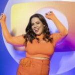 Ana Maria se emociona com a apresentação de Tati Machado no 'Domingão'. Ana Maria se emociona com a apresentação de Tati Machado no 'Domingão'.