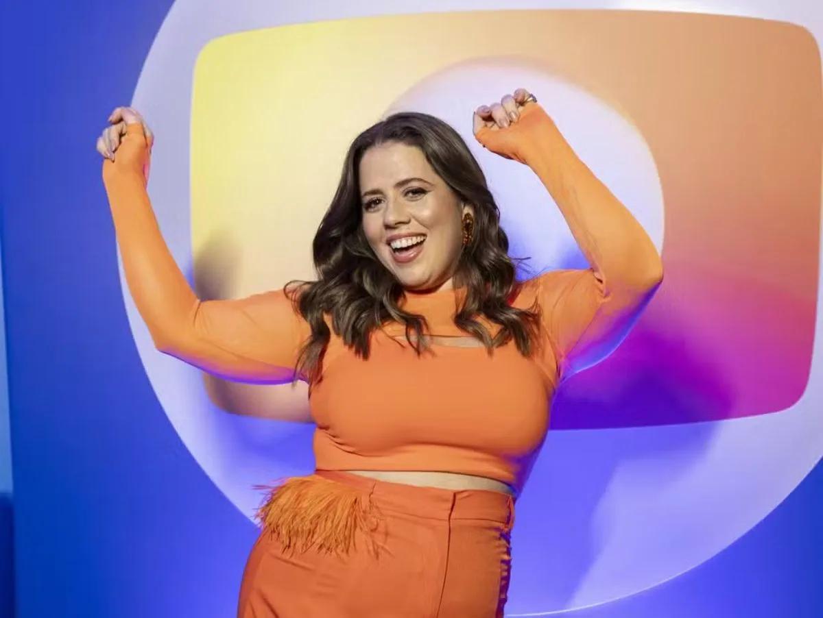 Ana Maria se emociona com a apresentação de Tati Machado no 'Domingão'.