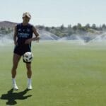 Arsenal treina em Los Angeles durante pré-temporada. Arsenal treina em Los Angeles durante pré-temporada.