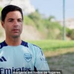 Arteta expõe ambição e entusiasmo para o próximo ano do Arsenal. Arteta expõe ambição e entusiasmo para o próximo ano do Arsenal.