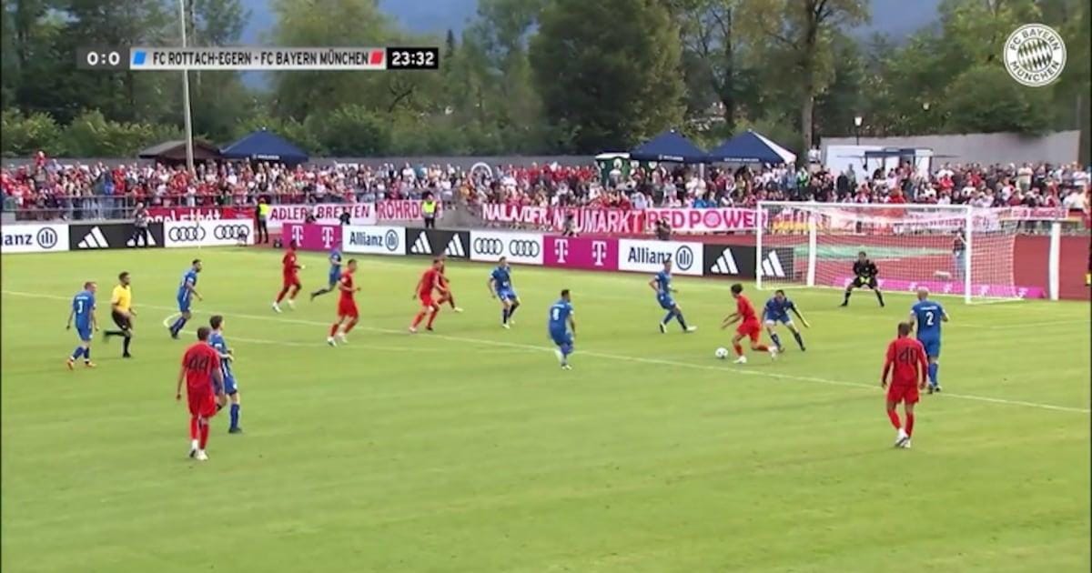Bayern de Munique marca 14 gols em amistoso de pré-temporada.