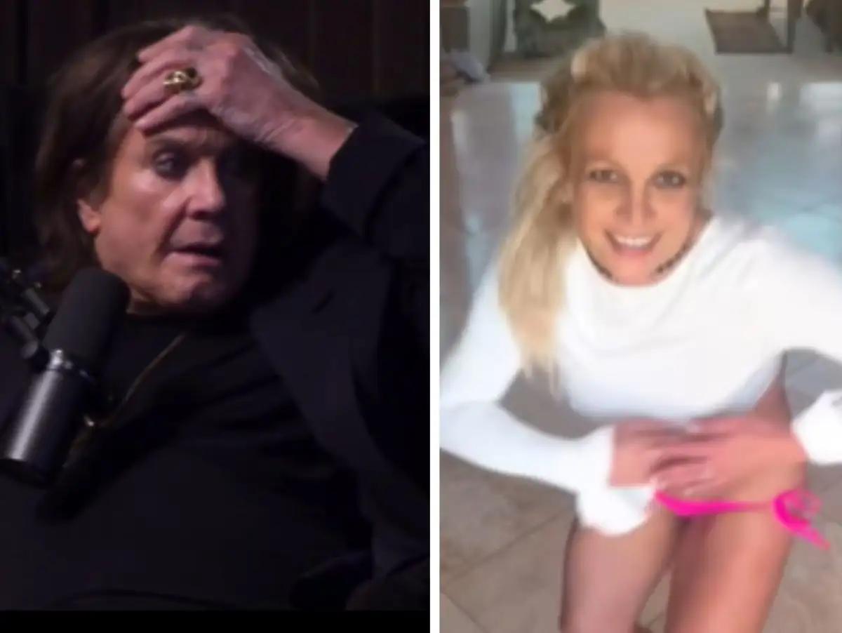 Britney Spears responde aos Osbournes com veemência.