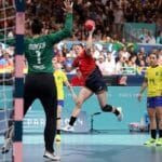 Gabi Moreschi, a estrela do handebol olímpico.