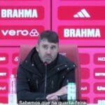 Técnico do Internacional comenta atmosfera no Beira-Rio após derrota.