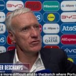 Treinador francês relembra vitória emocionante na Eurocopa 2022. Treinador francês relembra vitória emocionante na Eurocopa 2022.