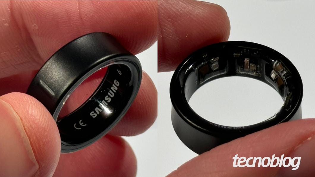 Novo anel inteligente da Samsung chega ao Brasil em setembro.