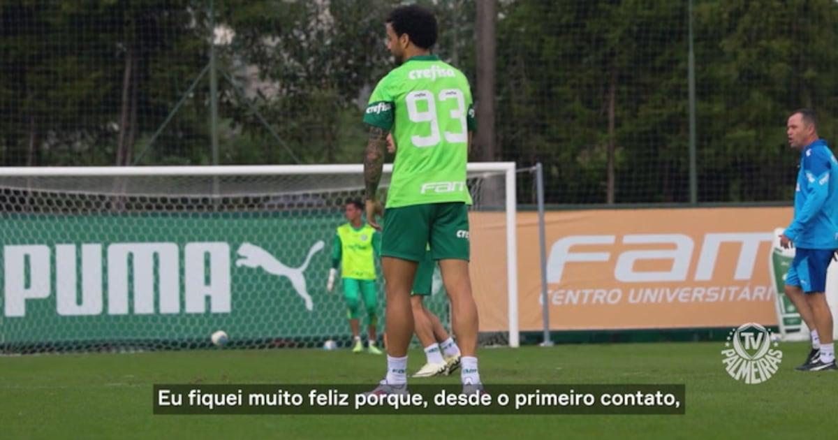Felipe Anderson chega ao Palmeiras: Entusiasmo e determinação para o novo desafio.
