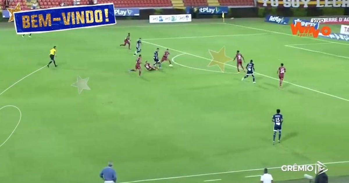Grêmio contrata meia colombiano Miguel Monsalve para 2024-2028.