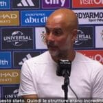 Guardiola elogia o Manchester City apesar da derrota para o Celtic.