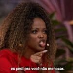 Ingrid relata abuso e envia mensagem de apoio.