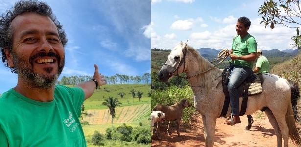 Marcos Palmeira, estrela da TV, é proprietário de fazenda ecológica.