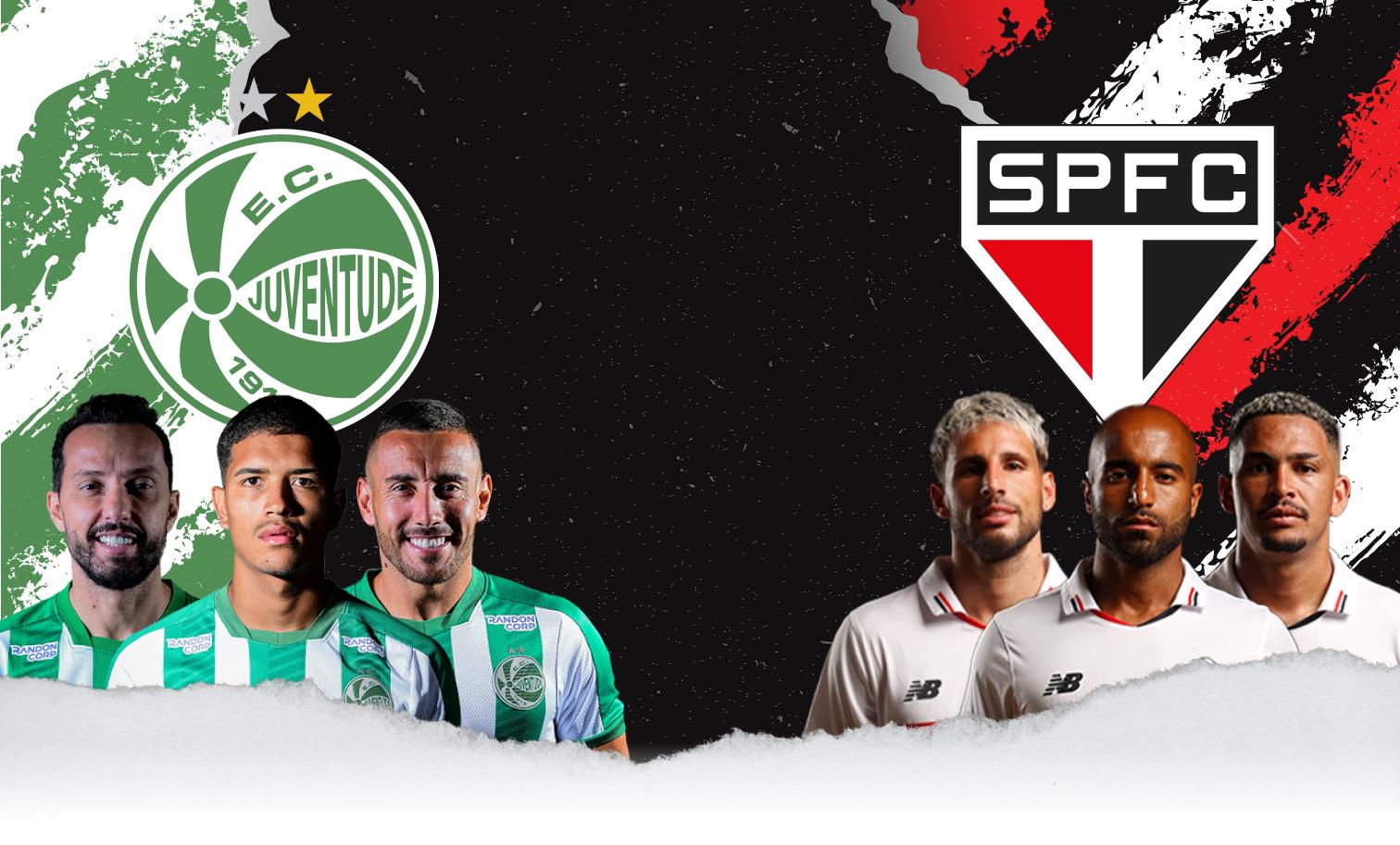 Juventude e São Paulo se enfrentam em Brasília.