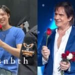 Astro de K-pop emula ícone Roberto Carlos ao distribuir rosas a fãs. Astro de K-pop emula ícone Roberto Carlos ao distribuir rosas a fãs.