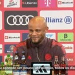 Adaptação e táticas de Kompany no Bayern de Munique.