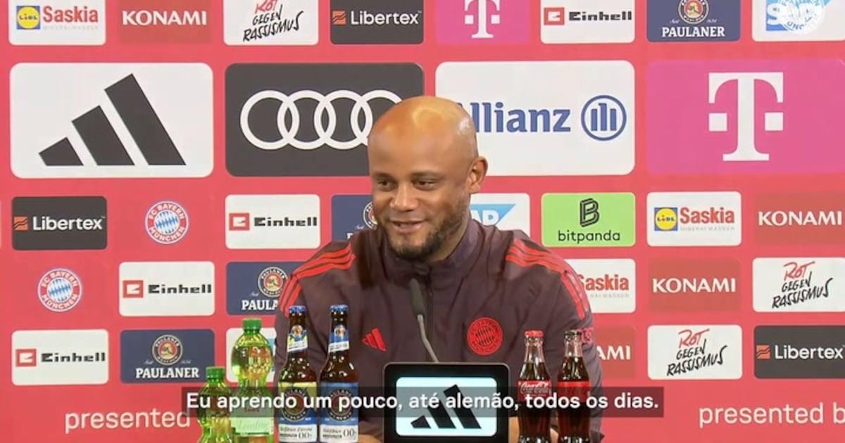 Adaptação e táticas de Kompany no Bayern de Munique.
