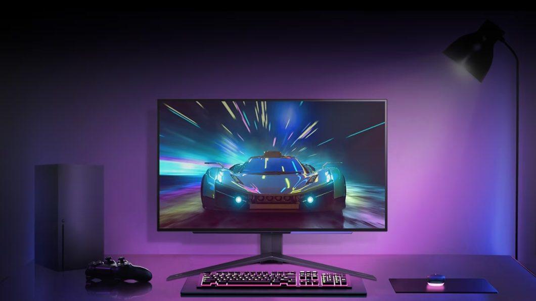 Monitor gamer LG UltraGear OLED de 27 polegadas traz resolução 1440p e taxa de atualização de 240 Hz.