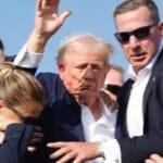 Líderes políticos prestam solidariedade a Trump após ataque.