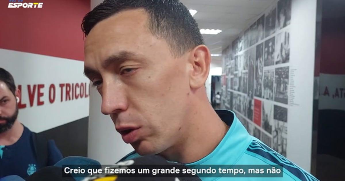 Goleiro do Grêmio analisa derrota e vê próximo jogo como final.