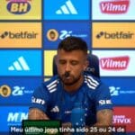 Volante Matheus Henrique apresentado pelo Cruzeiro. Volante Matheus Henrique apresentado pelo Cruzeiro.