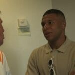 Kylian Mbappé se encontra com estrelas do Real Madrid. Kylian Mbappé se encontra com estrelas do Real Madrid.
