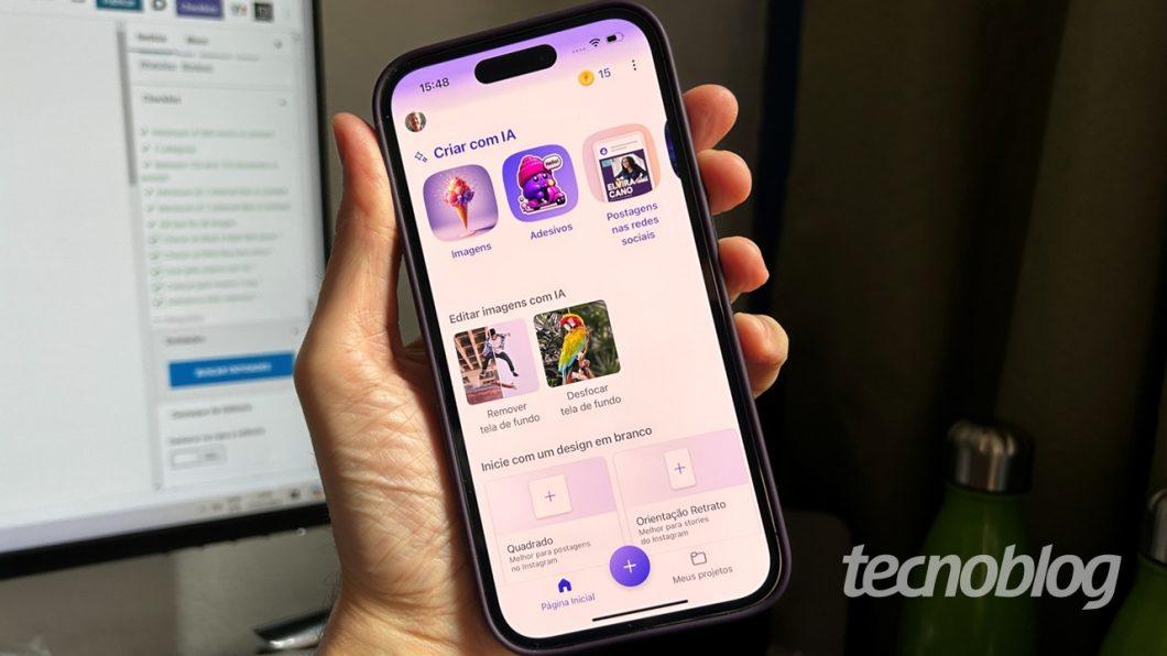 Ferramenta de design da Microsoft chega aos smartphones para desafiar o Canva.