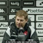 Paiva celebra desempenho excepcional do Vasco e elogia sinergia com jogadores. Paiva celebra desempenho excepcional do Vasco e elogia sinergia com jogadores.