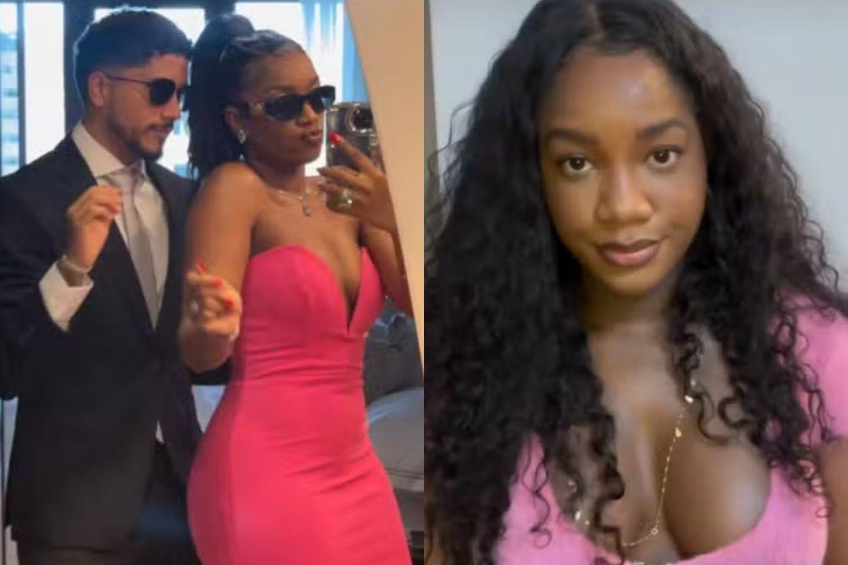 Provas de traição de namorado de Iza serão vendidas.