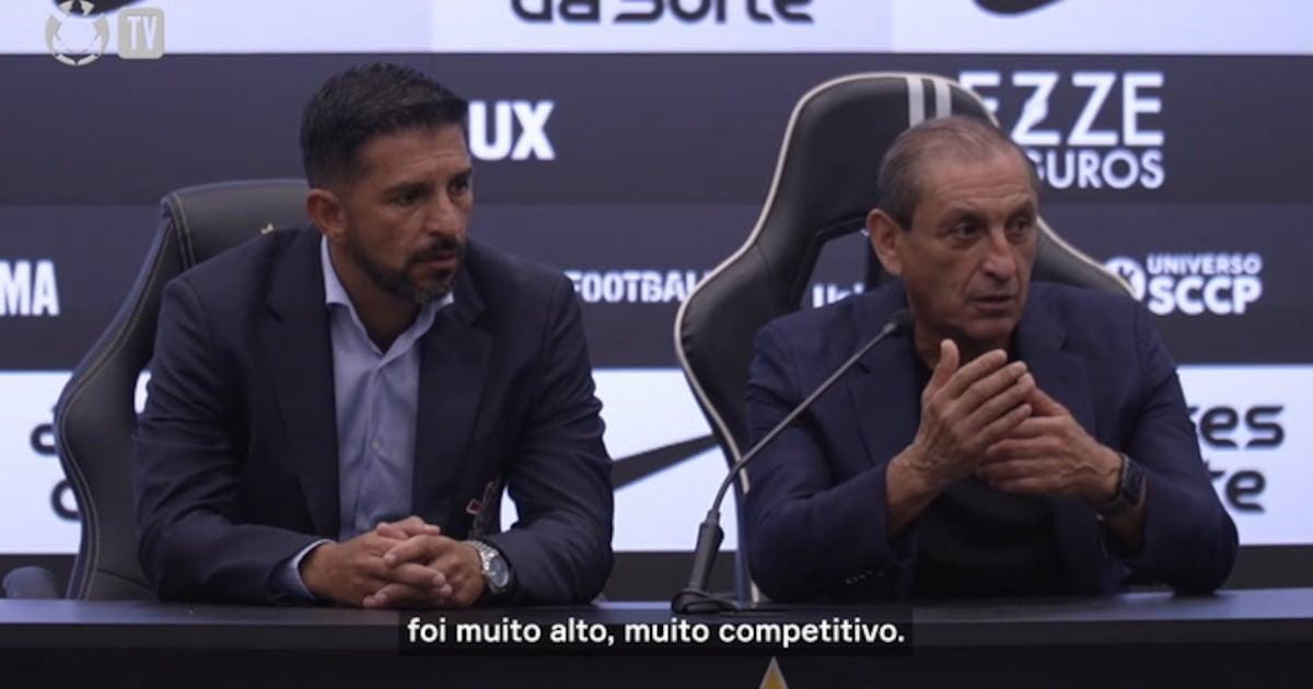 Corinthians demonstra competitividade impressionante em BH, diz Ramón Díaz.