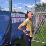 Seleção francesa afia pontaria para estreia no futebol feminino. Seleção francesa afia pontaria para estreia no futebol feminino.