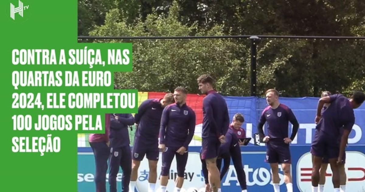 Gareth Southgate atinge 100 jogos como técnico da Inglaterra.