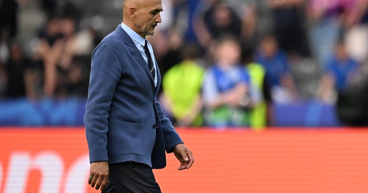 Técnico da Itália assume responsabilidade pela queda na Eurocopa.