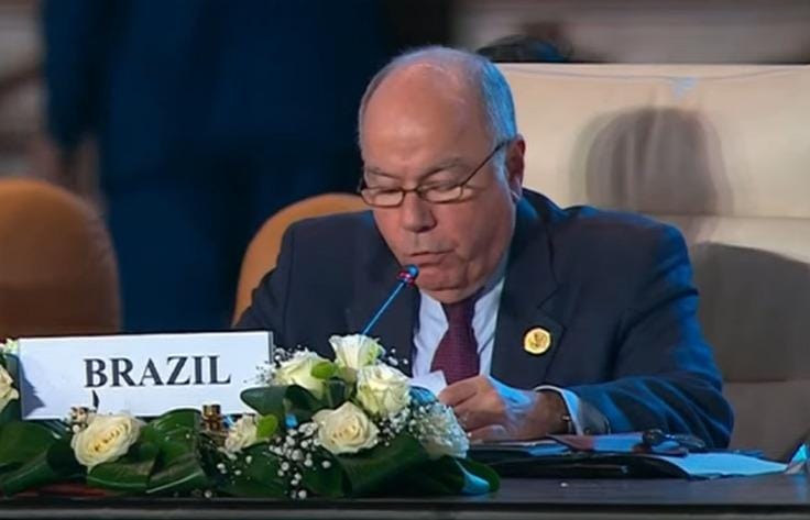 Chanceleres do Brasil e Colômbia discutem sobre a Venezuela.