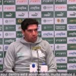 Técnico do Palmeiras pede respeito após empate. Técnico do Palmeiras pede respeito após empate.
