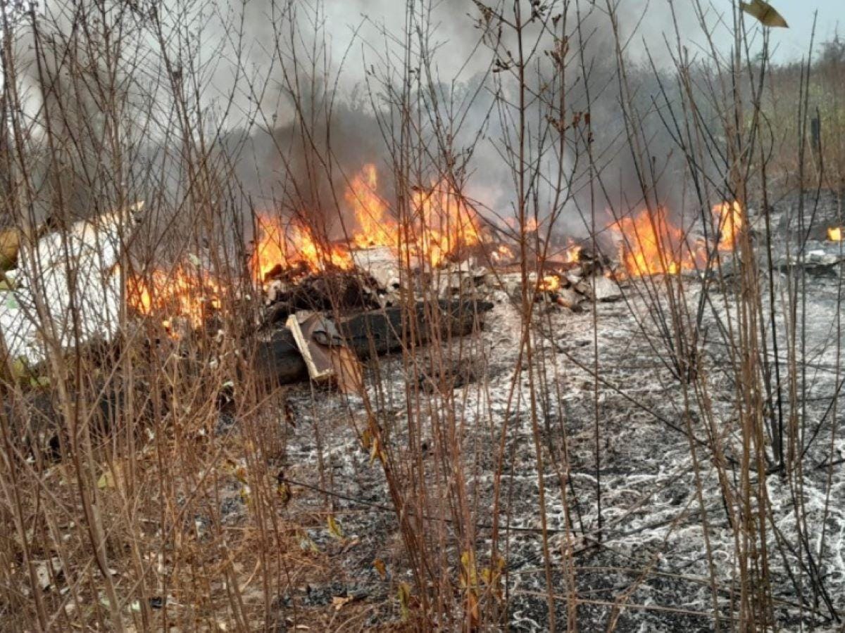 Aeronave cai em propriedade rural em Mato Grosso; todas as vítimas morreram.