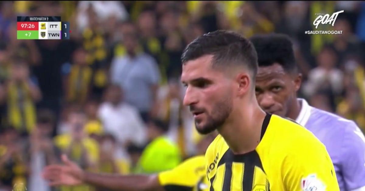 Gol decisivo do Al-Ittihad: Caminho para a vitória.