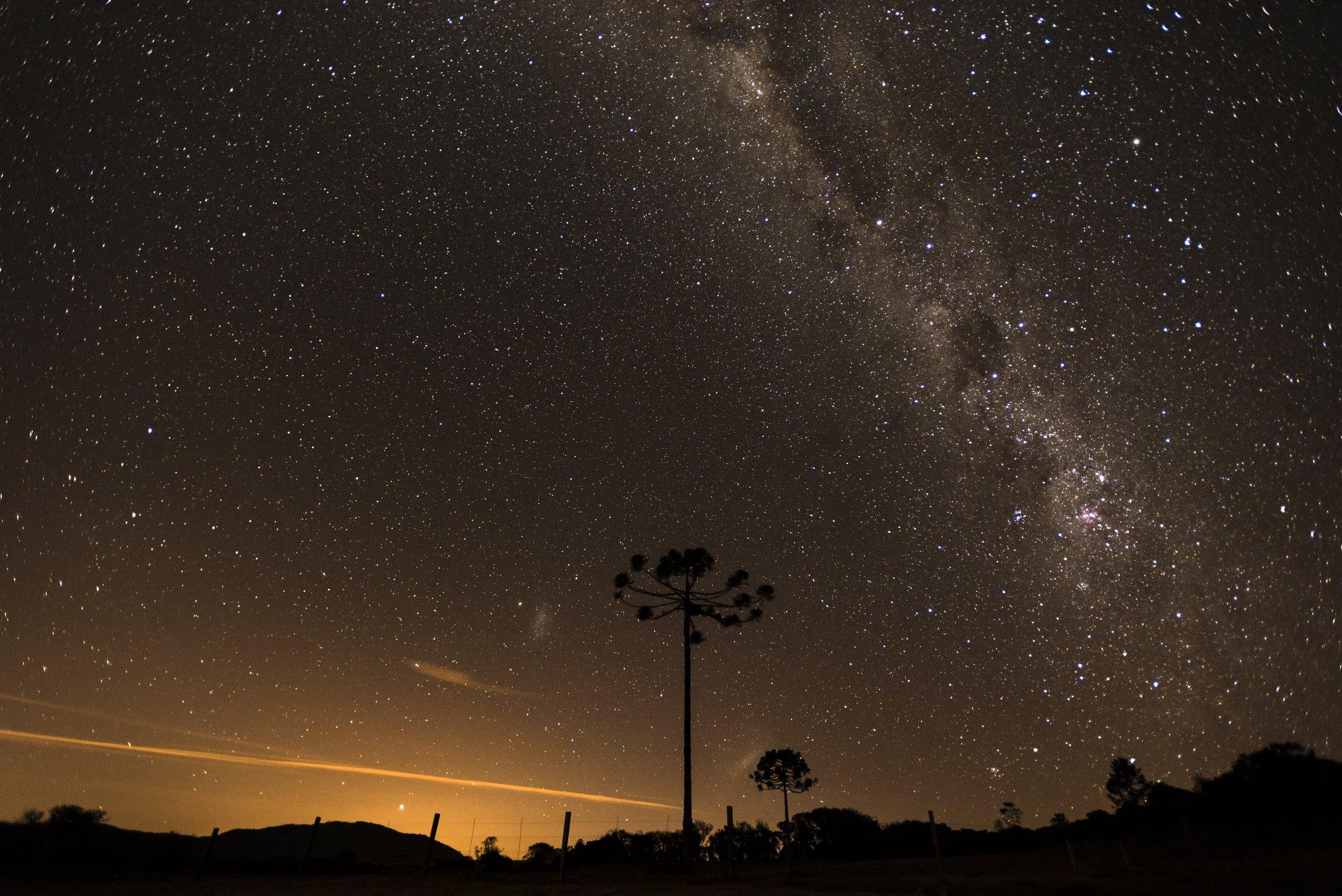 Explorando o esplendor celestial do Brasil.