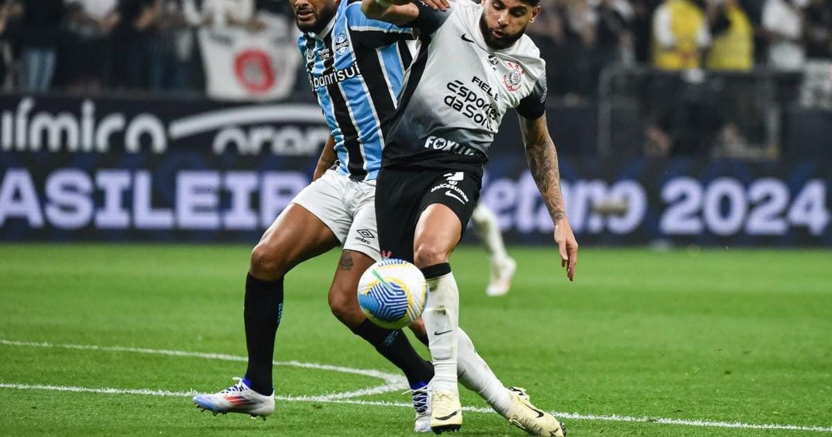 Corinthians busca vantagem contra o Grêmio na Copa do Brasil.
